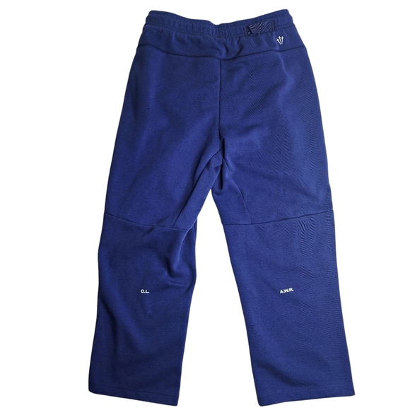 Nike x Drake Nocta Zip Tech Fleece Pants Navy Blue Size Large - Picture 2 of 16